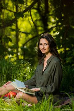 Cristin M in Femjoy set Premiere