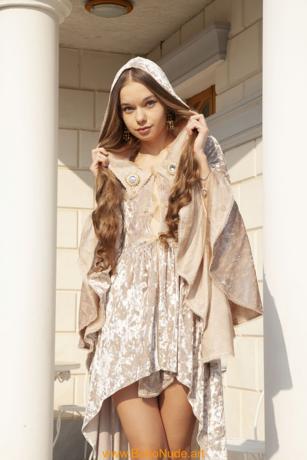 Milena Angel in Boho Nude Art set Corleone