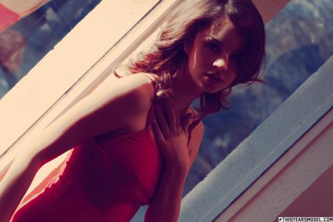 Aspen Martin in This Years Model set Color Me Valentine