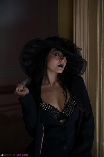 Sophia Jade in Breathtakers set Black Widow
