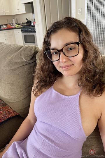 Leana Lovings in ATK Petites set Cute Date