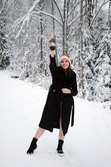Irma in Nude In Russia set Champagne Of Victory