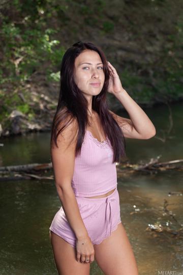 Melania in Metart set Gentle Stream
