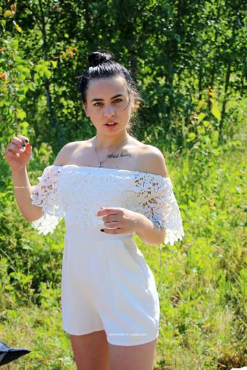 Olga K in Nude In Russia set Wild And Outside