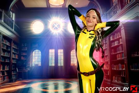 Kenna James in VR Cosplay X set X-Men 97 Rogue