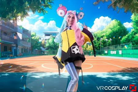 Molly Little in VR Cosplay X set Pokemon Violet