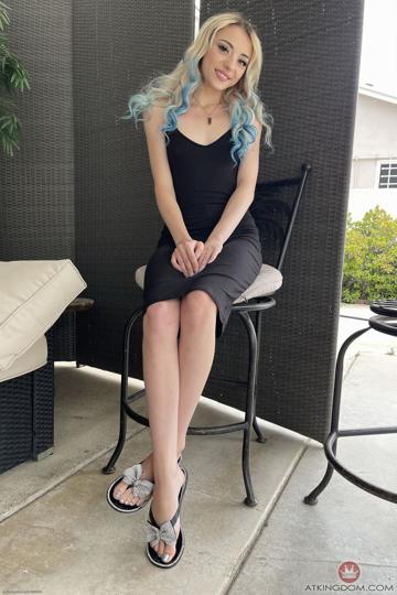 Cecelia Taylor in ATK Petites set Pussy Spreading