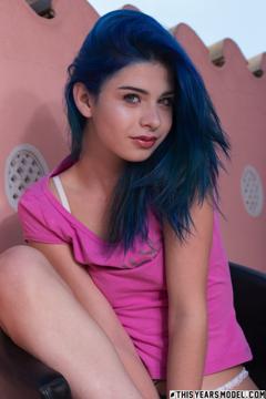 Ivy Blue in This Years Model set Ivy Blue In Pink