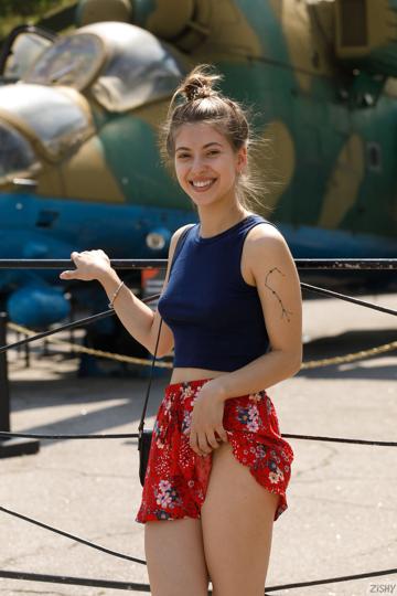 Marcela Gaona in Zishy set Motherland Monuments