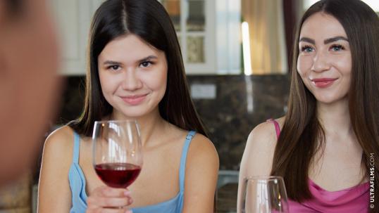 Evelin Elle and Vivian Grace in Ultra Films set Seduction Plan