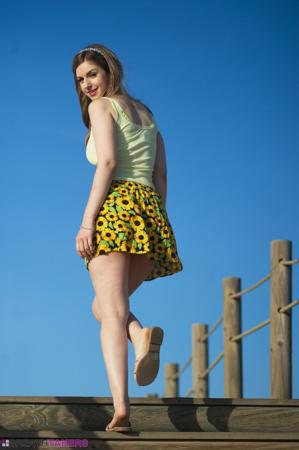 Stella Cox in Breathtakers set Beach Bum