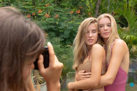 Kate Silver and Katya Clover in Katya Clover set Three Goddesses