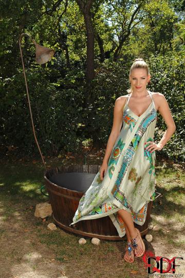 Danielle Maye in 1 by Day set Hot Morning with Danielle Maye