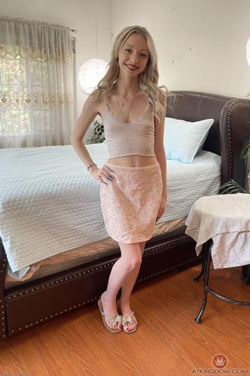 Cecelia Taylor in ATK Petites set Sexy Stripping