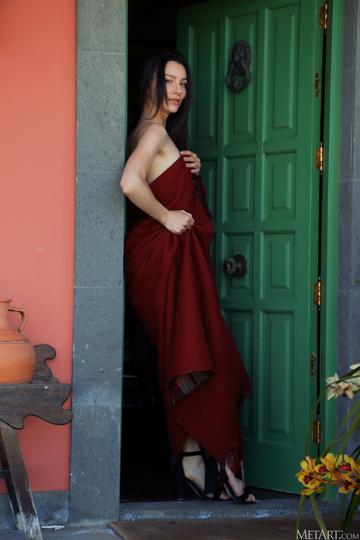 Adel Morel in Metart set Blanketed