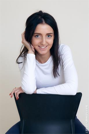 Sofia Z in Test Shoots set Casting