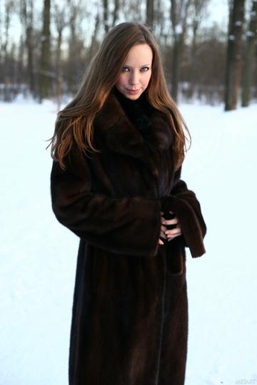 Natasha S in Metart set Natasha In Public