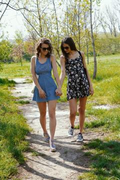 Emylia Argan and Miki Torrez in Viv Thomas set Together