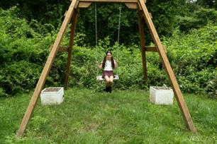 Freya Von Doom in ALS Scan set Swinger